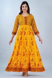 Mustard Yellow Dress (1194)