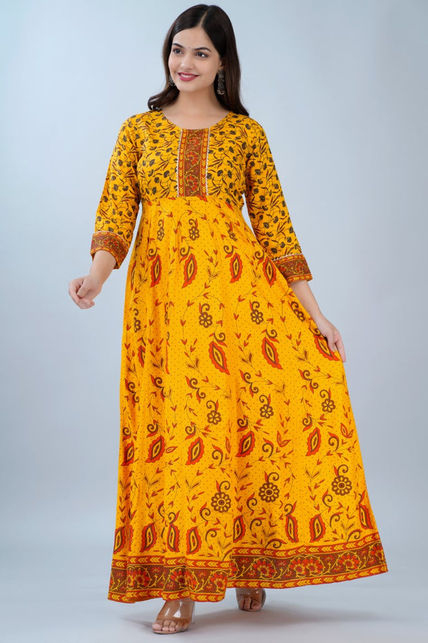 Mustard Yellow Dress (1194)