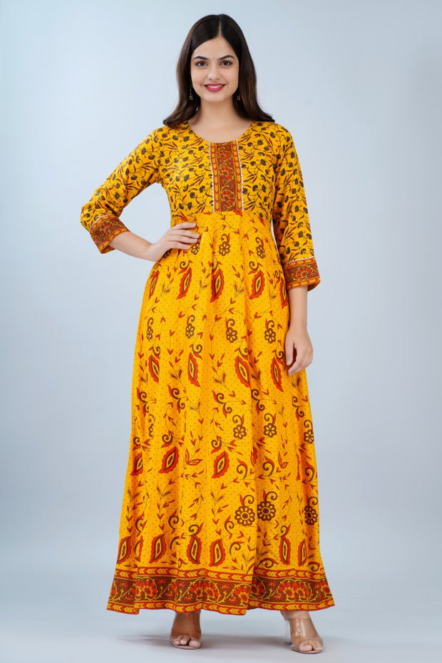 Mustard Yellow Dress (1194)