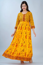 Mustard Yellow Dress (1194)